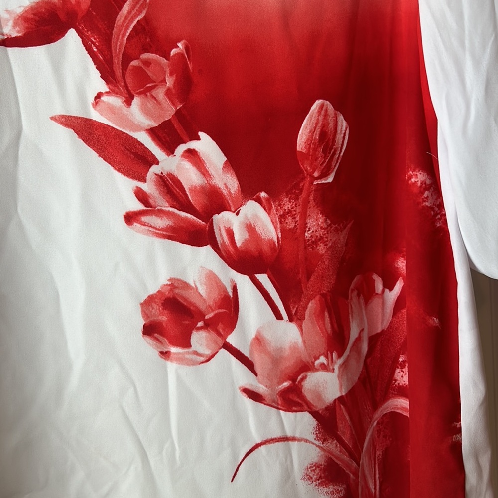 Beautiful High-Low Blouse!! - Picture 2 of 6